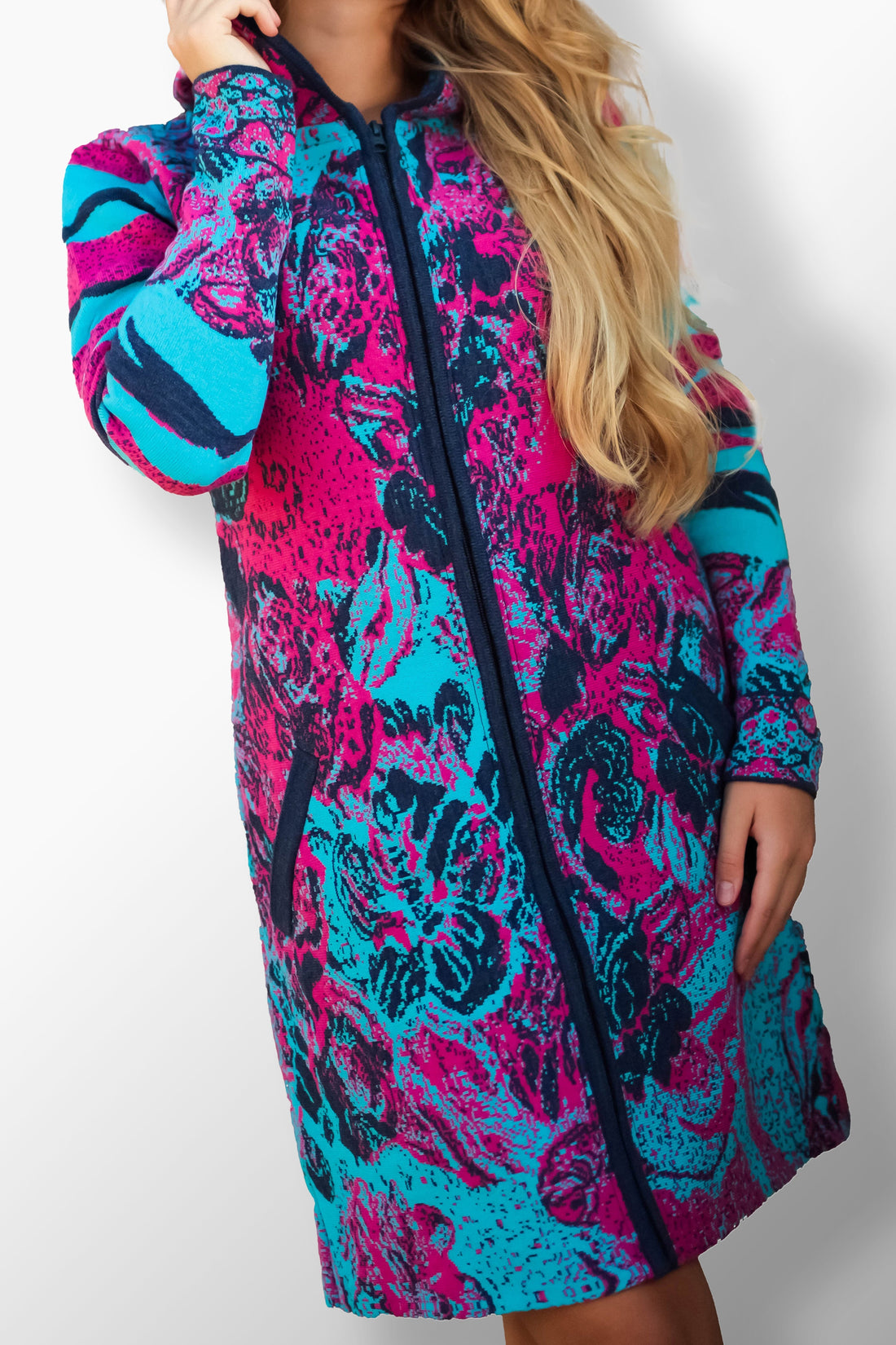 Wool knitted sweater